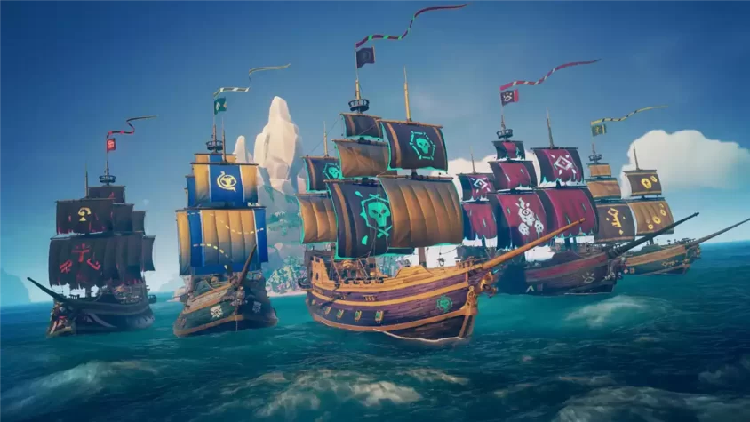 Сражение на море в Sea of Thieves