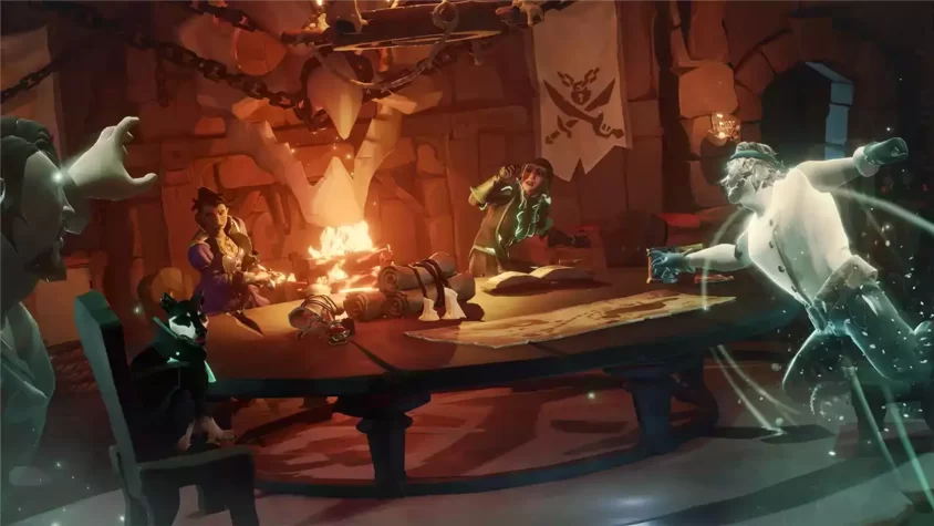 Пират и сокровища в Sea of Thieves
