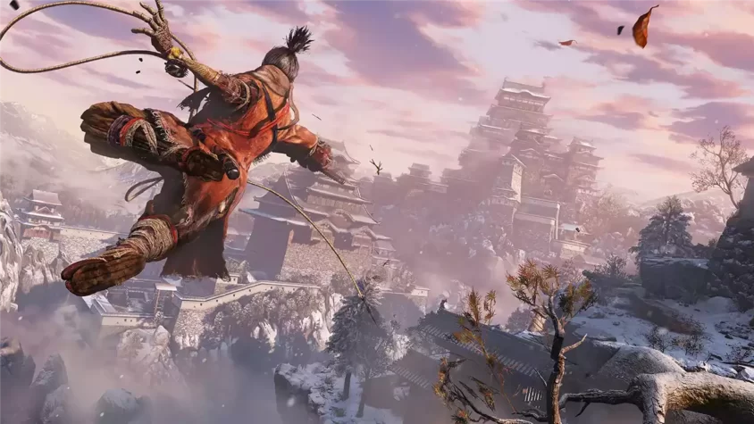 Ландшафт в Sekiro Shadows Die Twice