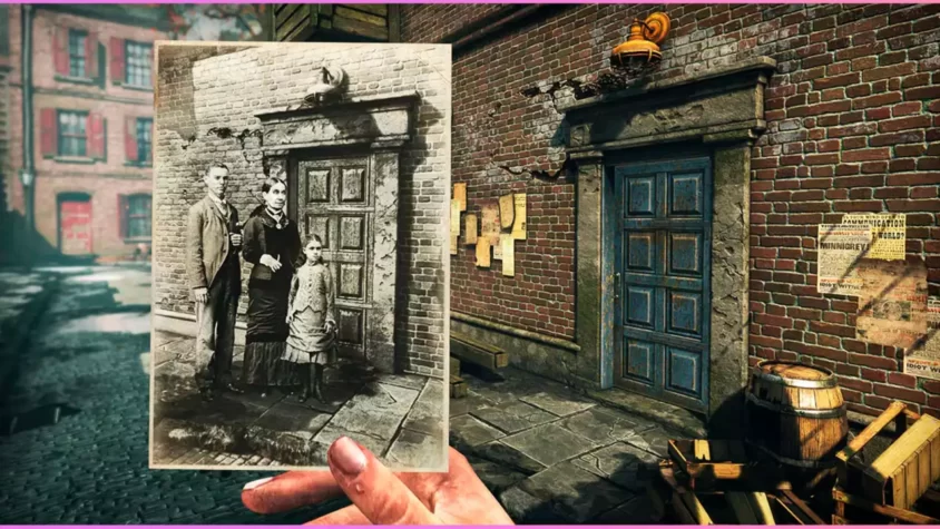 Фотография с места преступления, улицы Лондона
