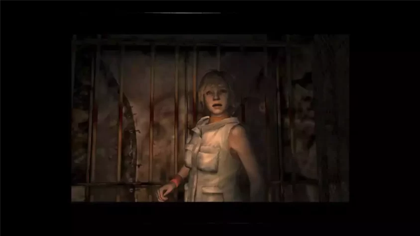 Главная героиня Silent Hill 3 в загадочном месте