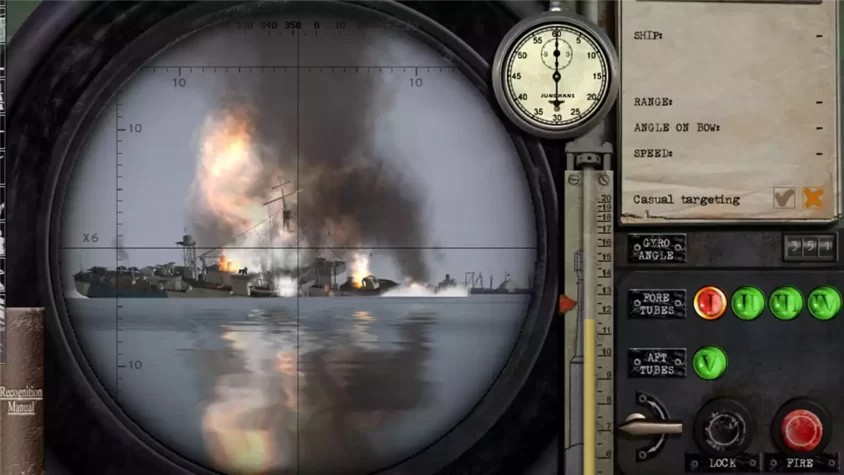 Прицел в Silent Hunter III