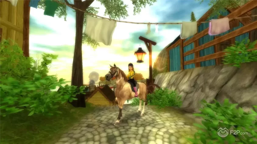 На лошади и с зонтом: идеальный пикник в Star Stable