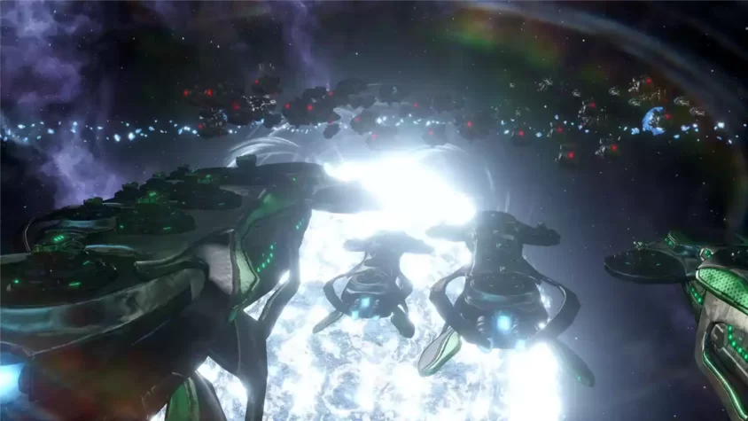 Галактическая битва в Stellaris
