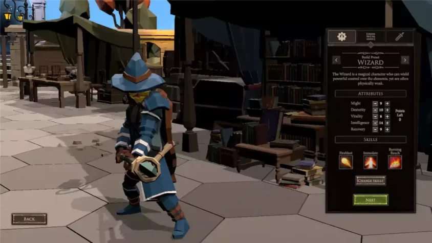 Персонаж в стиле воина с луком в Stolen Realm