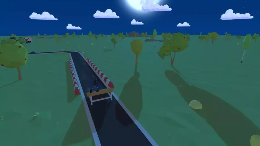 Гонки ночью в Stream Racer