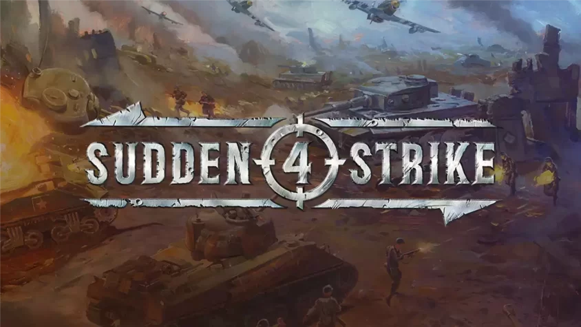 Обложка игры Sudden Strike 4