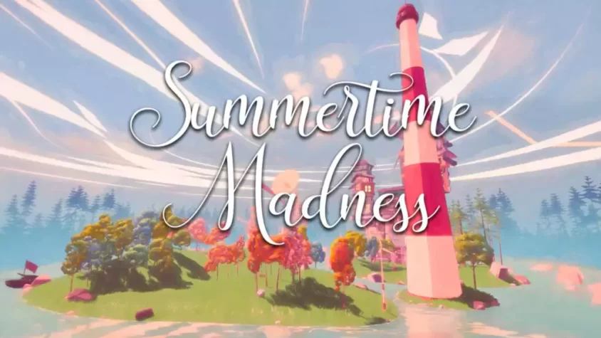 Обложка игры 'Summertime Madness'. Это то, что мы видим, прежде чем погрузиться в настоящий хаос.