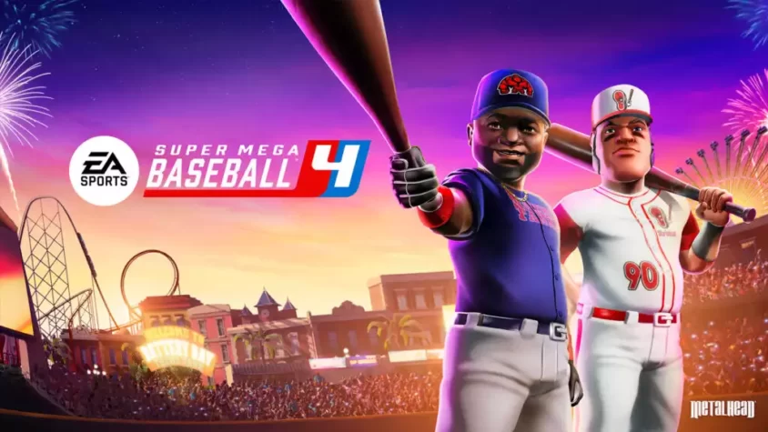 Обложка игры Super Mega Baseball 4