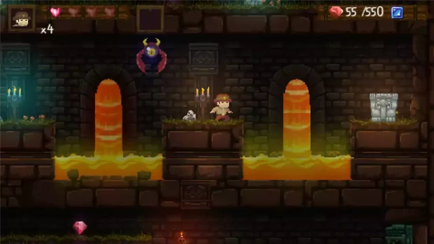 Скриншот из игры: первый уровень