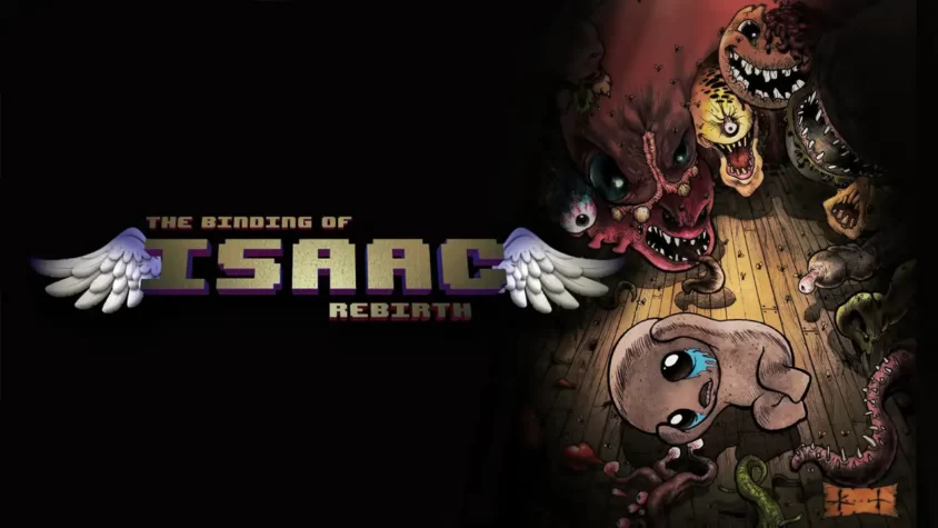 Обложка игры The Binding of Isaac: Rebirth