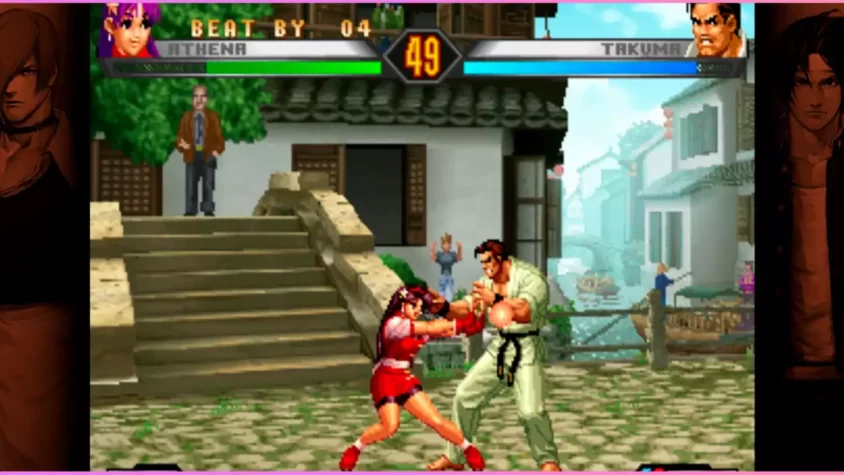 Сражение в игре The King of Fighters '98 Ultimate Match Final Edition