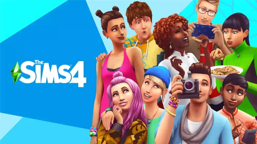 The Sims 4 — Симулятор жизни для тех, кто хочет контролировать чужую реальность Обложка игры The Sims 4, с персонажами, улыбающимися в камеру