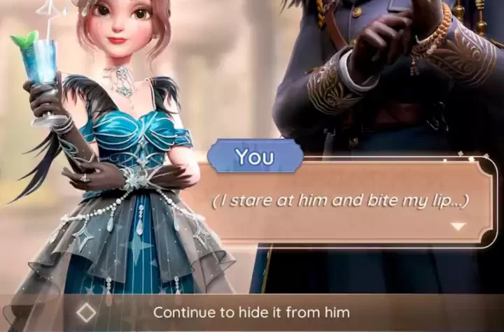 Скриншот с выбором судьбы в Time Princess