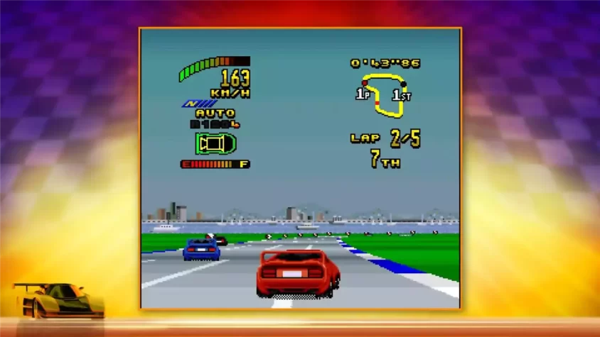 Гонка на трассе в Top Racer Collection