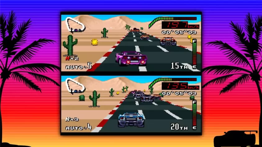 Меню выбора режима в Top Racer Collection