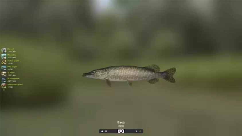 Пойманная щука в Trophy Fishing 2