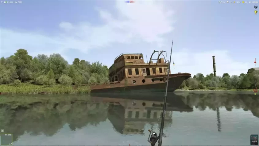 Рыбалка у затонувшего корабля в Trophy Fishing 2