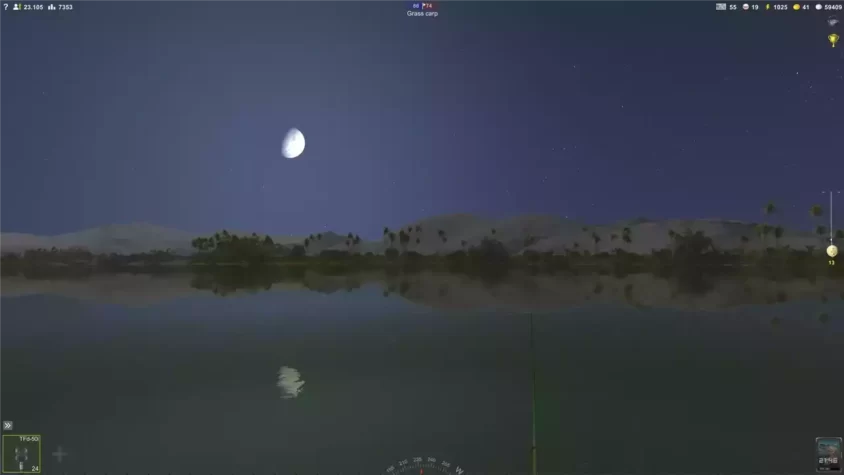 Вечерняя рыбалка в Trophy Fishing 2