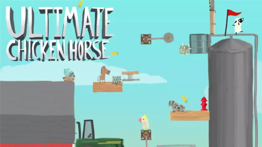 Обложка игры Ultimate Chicken Horse