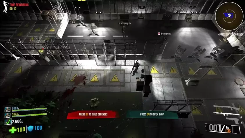 Интерьер торгового центра в Ultimate Zombie Defense