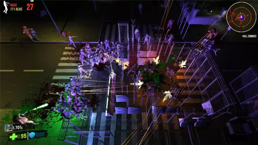 Сражение с зомби в игре Ultimate Zombie Defense