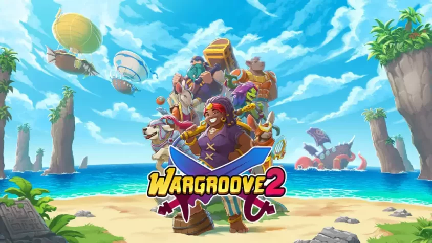 Обложка игры Wargroove 2 Обложка игры Wargroove 2: пиратские приключения с драконами и пушками