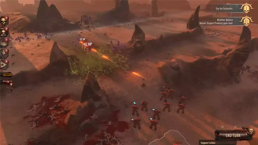Разрушенная территория в Warhammer 40K Battlesector