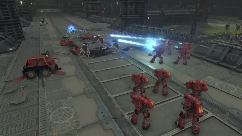 Сражение в пустыне в Warhammer 40K Battlesector