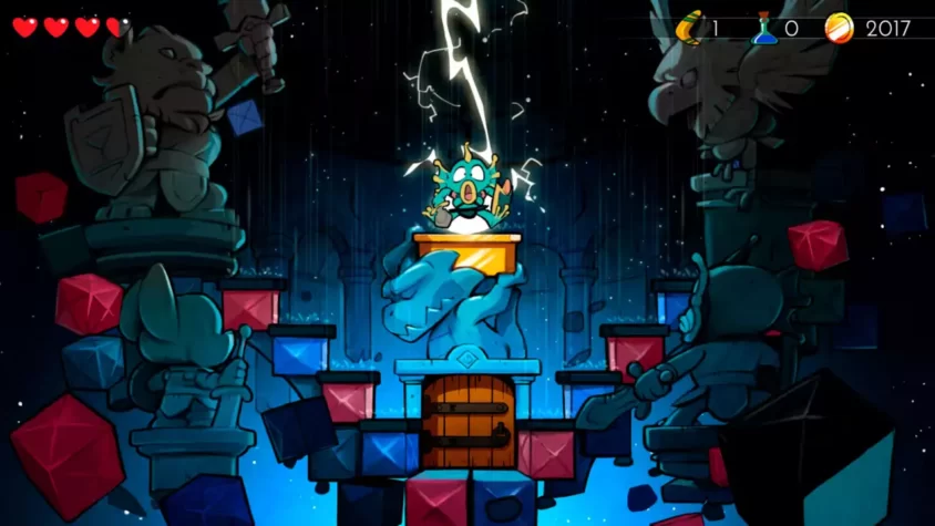 Геймплей Wonder Boy: The Dragon’s Trap - Платформер