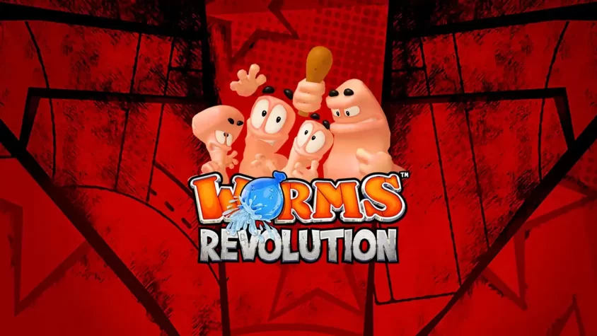 Worms Revolution - Главная обложка Обложка игры Worms Revolution