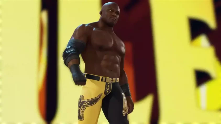 Скриншот с Бобби Лэшли в WWE 2K23