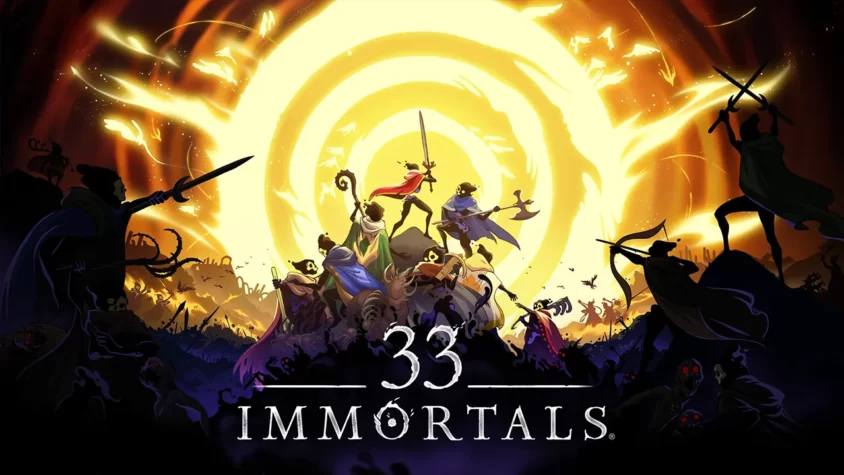 33 Immortals - обложка Обложка игры 33 Immortals