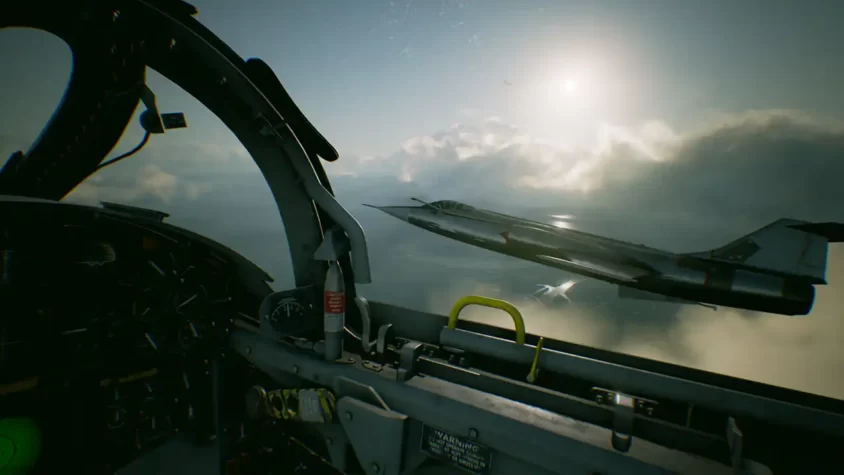 Другой самолет рядом в Ace Combat 7: Skies Unknown