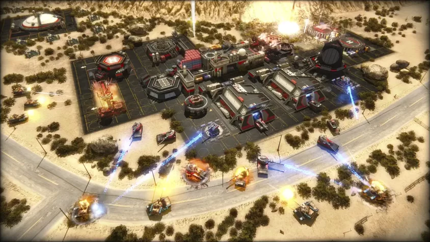 Скриншот игры Act of Aggression: База под атакой