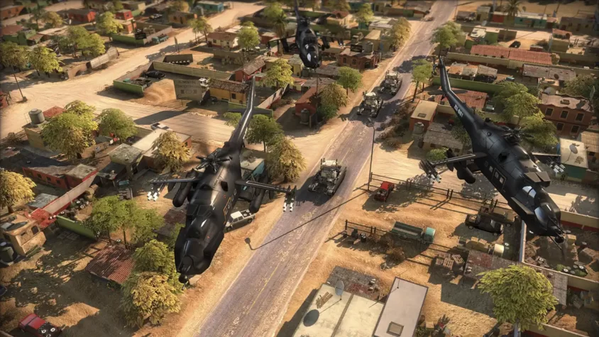 Скриншот игры Act of Aggression: Атака с воздуха