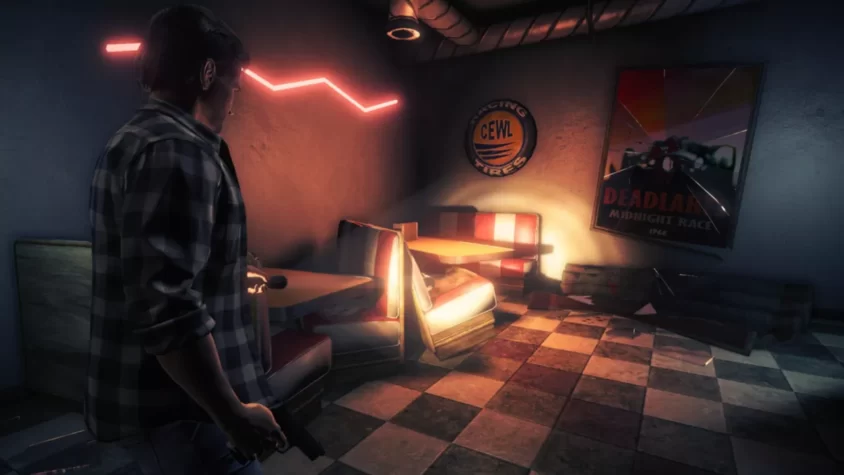 Перестрелка в Alan Wake's American Nightmare