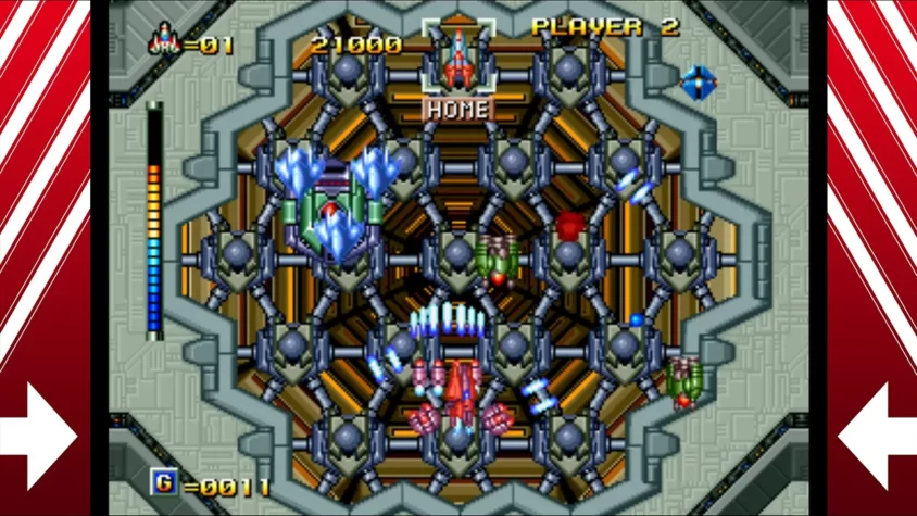 Геймплей игры Alpha Mission 2