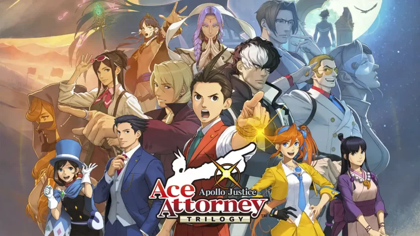 Apollo Justice: Ace Attorney Trilogy Обложка игры Apollo Justice: Ace Attorney Trilogy