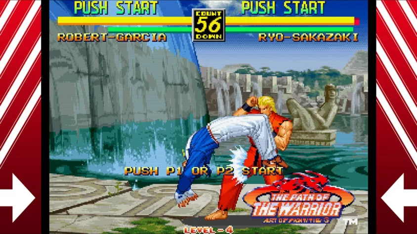 Псевдо-боевка Роберта и Рё в Art of Fighting 3
