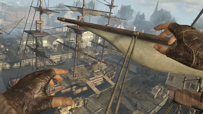 Паркур на корабле в Assassin’s Creed Nexus VR