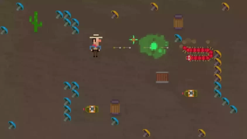 Ковбой с ружьём и мутировавшие твари в Atari Mania