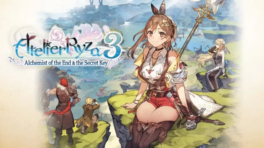 Atelier Ryza 3: Алхимик конца и Тайный ключ Обложка игры Atelier Ryza 3: Alchemist of the End & the Secret Key