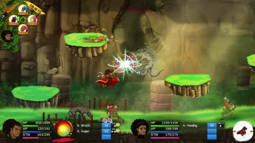 Полет в Aurion: Legacy of the Kori-Odan