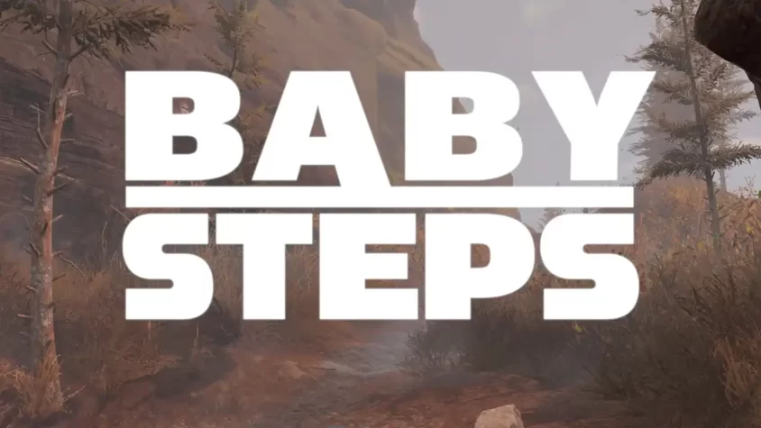 Baby Steps: Мультфильм о том, как один человек учит мир ходить Покрытие игры: Добро пожаловать в мир, где даже самые маленькие шаги — это борьба