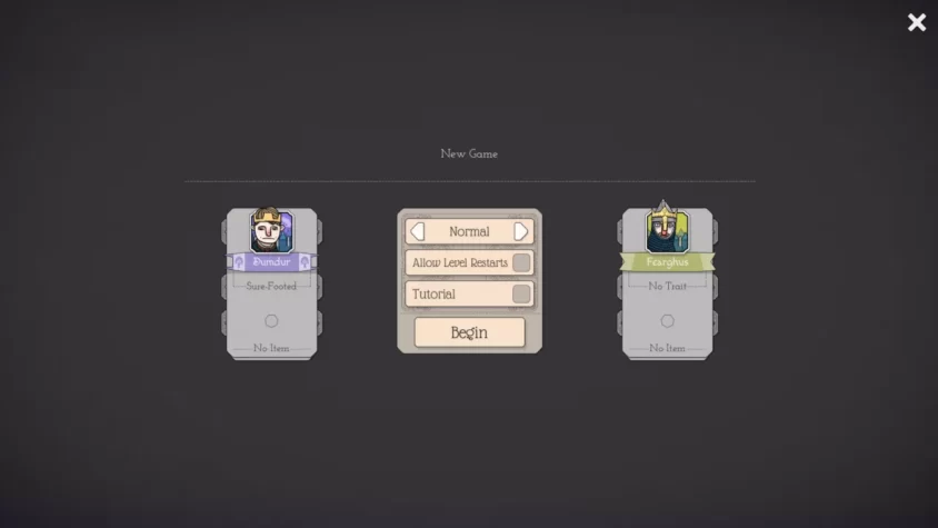 Сражение на острове в Bad North, где видны разрушения и битва между армией игрока и противниками