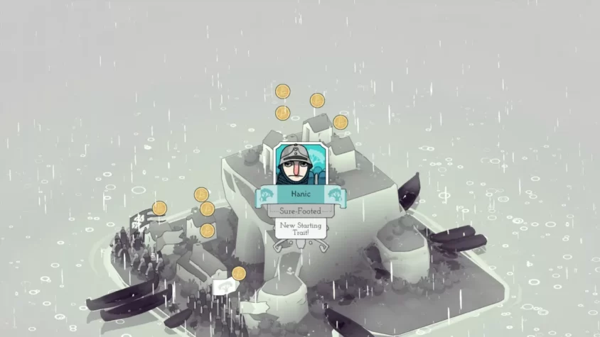 Еще один остров в Bad North, где игрок тренирует своего героя и собирает ресурсы