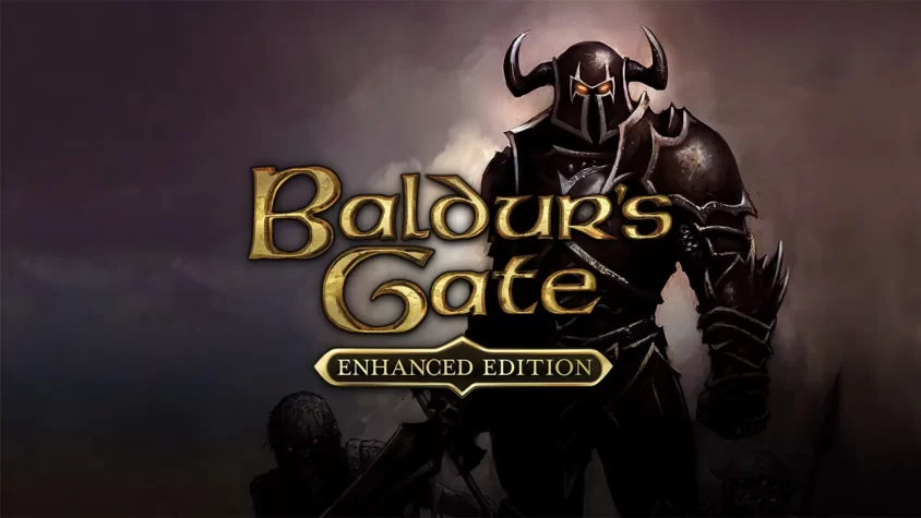 Baldur's Gate - Enhanced Edition Обложка игры Baldur's Gate с изображением рыцаря в черных доспехах