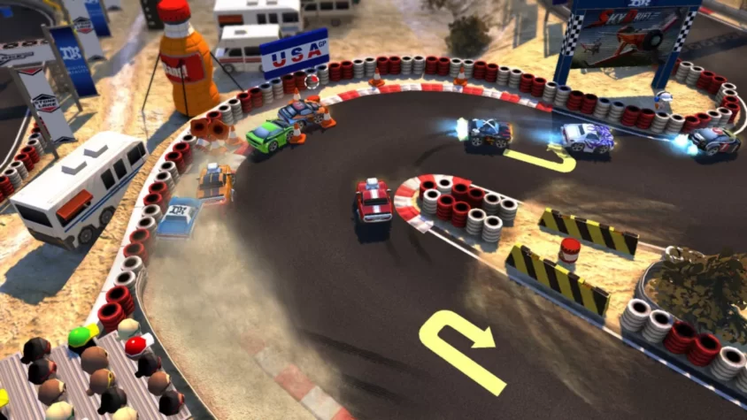 Гонки в пустыне в Bang Bang Racing
