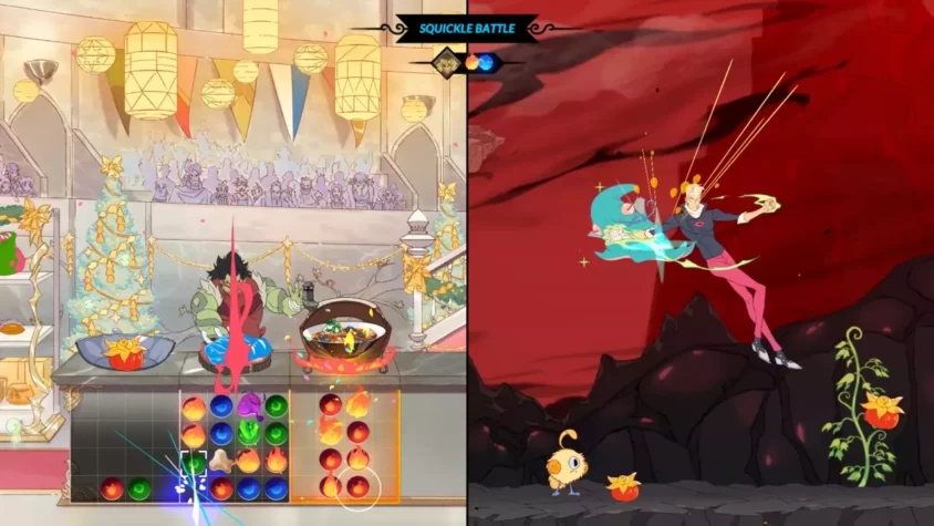 Схватка с монстром в игре Battle Chef Brigade